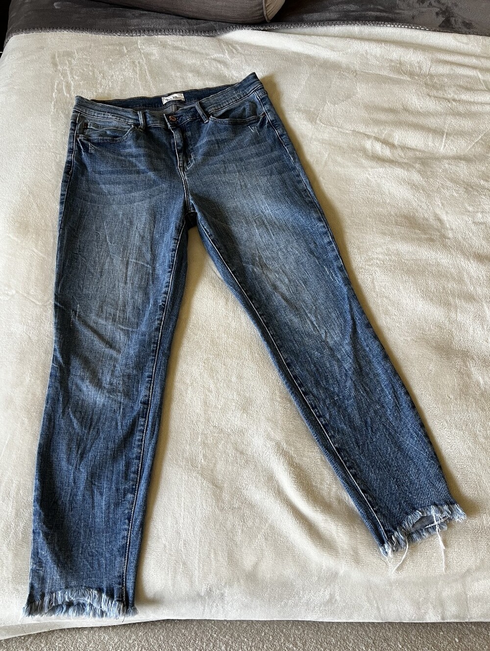 Nicole Miller SOHO High Rise Ankle Skinny Womens Jeans